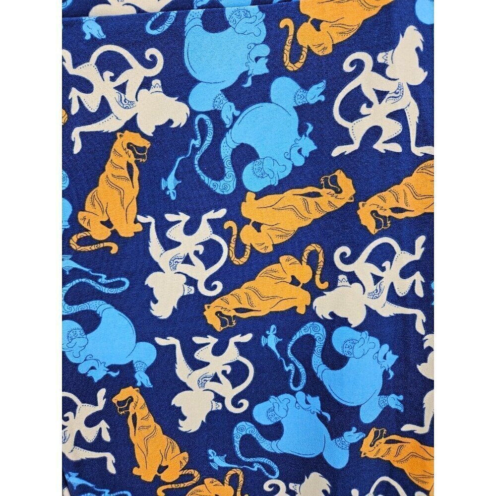 NWOT Lularoe Disney TC Leggings Tall Curvy Plus Aladdin Genie Rajah Abu
